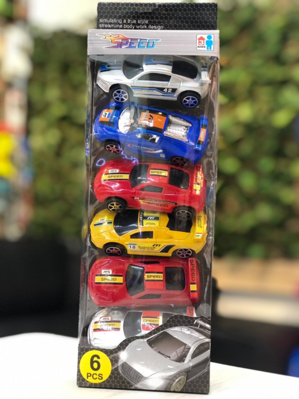Set Carros De Juguete Y Colección X 6 Un